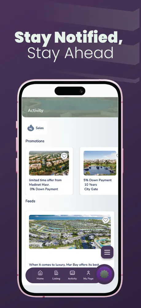 Alerts & live feeds